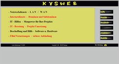 Desktop Screenshot of kysweb.de